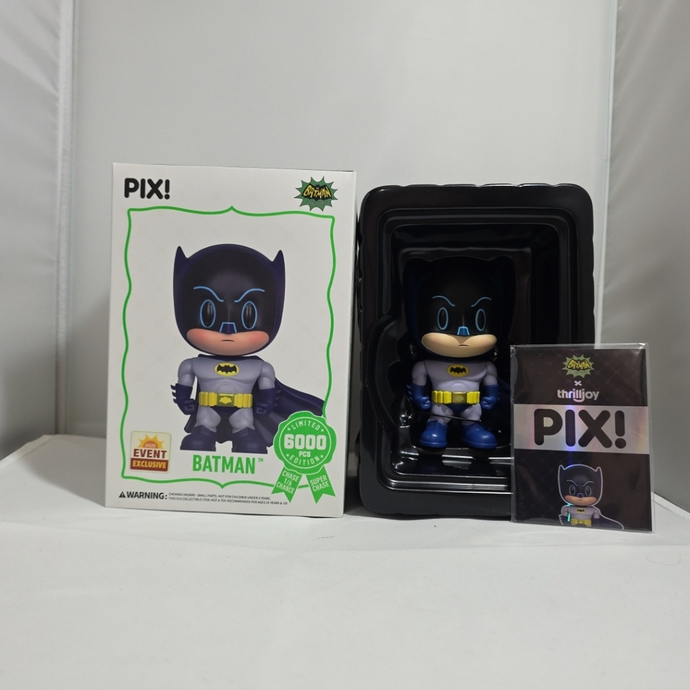 PIX! Thrilljoy Classic Batman 2025 Event Exclusive 6000 Pcs L.E Common  (ZZ)